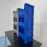 Plastic Storage Bins - Quantity 6 image 1